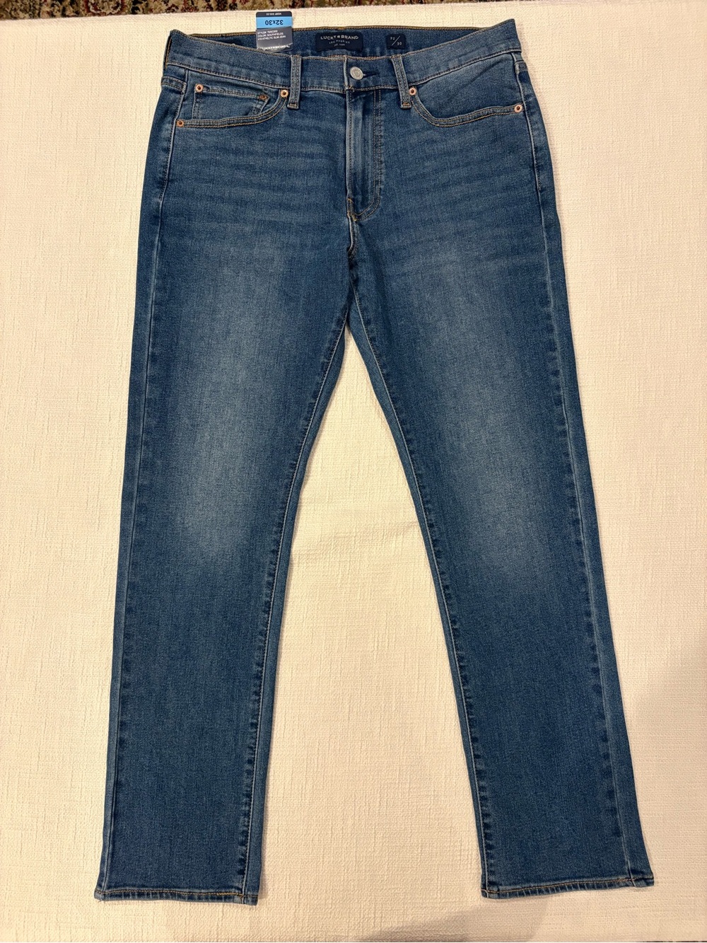 Lucky Brand Men's Slim Straight Jeans - Medium Blue Wash